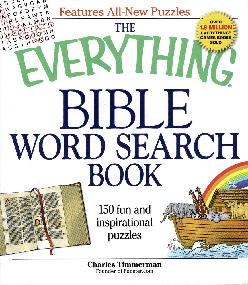 THE EVERYTHING BIBLE WORD SEARCH BOOK, CHARLES TIMMERMAN – NEW
