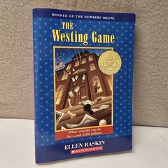 The Westing Game Ellen Raskin Paperback Newberry Medal Childrens Scholastic