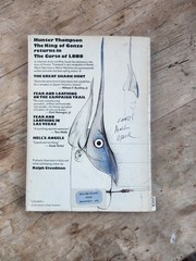 Hunter S Thompson The Curse of Lono Ralph Steadman 1983 Picador Gonzo Paperback