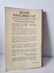 Lot 5 Bobby Fischer Chess Books, Second Piatgorsky Cup, Profile of Prodigy
