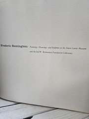 Frederic Remington : Paintings, Drawings, and Sculpture in the Amon Carter…