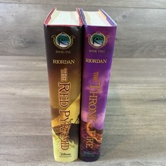 The Kane Chronicles Lot 1 & 2 Rick Riordan Hardcover HCDJ 1st Edition