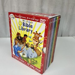 Wonder Kids My First Bible Library 10 Books 9 DVD Box Set