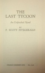 THE LAST TYCOON-1941 Charles Scribner’s Sons-F SCOTT FITZGERALD-Superb UNREAD HC