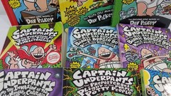 Captain Underpants & Dog Man Book Lot By Dav Pilkey 14 Books Mixed Titles