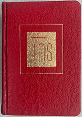 „The Life of Christ” Catholic 1954, Red Leather Binding, Gold Gilded Page Edges