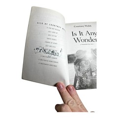 Is It Any Wonder SIGNED Courtney Walsh Christian Romance Book