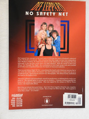 „DEF LEPPARD No Safety Net” by Chris Collingwood BRAND NEW TRADE PAPERBACK!!