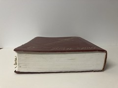 2001 Word of God Bible KJV Special Margin Edition Large Print Tabs GOOD