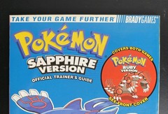 Pokemon Ruby and Sapphire Official Trainer’s Strategy Guide Brady Games GBA
