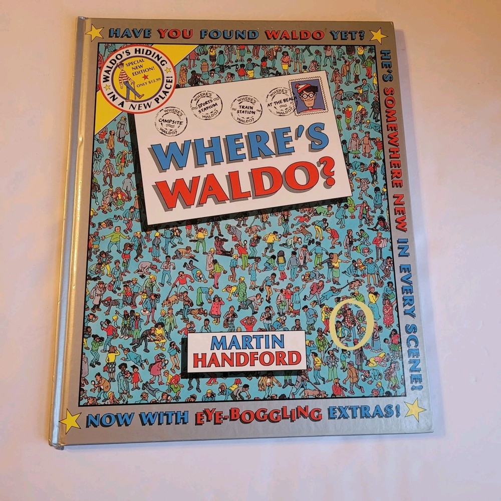 Where’s Waldo? By Martin Hanford 1997 Hardcover Children’s Book