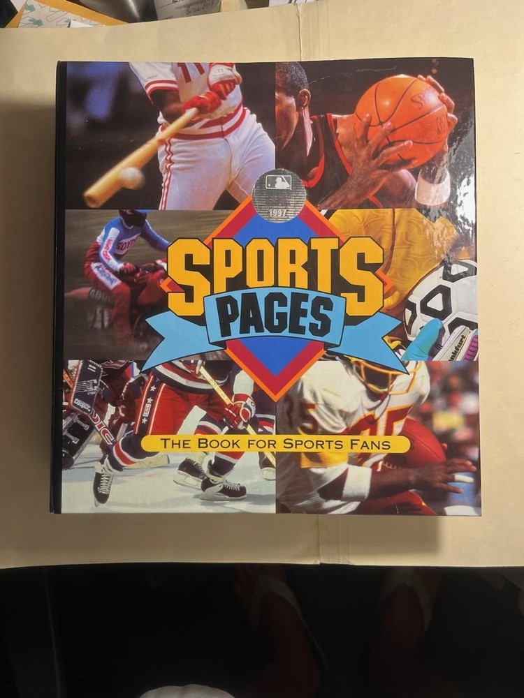 „Sports Pages: The Book For Sports Fans” Collector’s Hardcover Binder