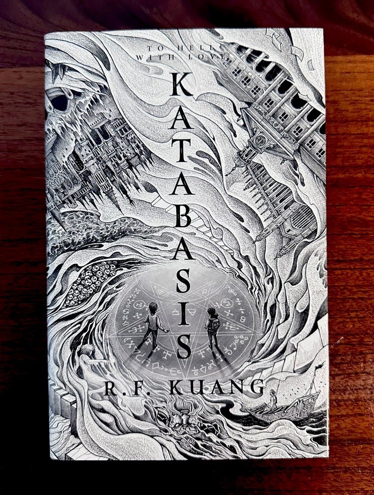 Broken Binding Special Ed Katabasis R.F Kuang Sprayed Edges HCDJ Reversible Cov