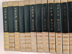World Book Year Books, 1972 – 1990 19 Books Annual Supplement (Hardcover)