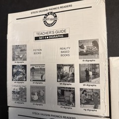 Steck-Vaughn Phonic Readers Teacher’s Guide Student 30 Books Set Factory Sealed