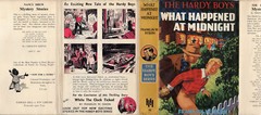 HARDY BOYS #10 – WHAT HAPPENED AT MIDNIGHT – w/DJ VERY RARE UK HAROLD HILL 1955