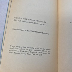 Rebel Without A Cause by Robert M. Lindner BC-32 Grove Press 1944
