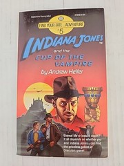 1-7 and 9 Indiana Jones Find Your Fate Adventure books