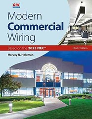 Modern Commercial Wiring – Hardcover, by Holzman Harvey N. – Very Good