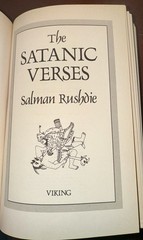 The Satanic Verses by Salman Rushdie 1989 Hardcover 1st American Edition