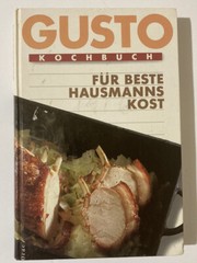 Gusto Kochbuch Fur Beste Hausmanns Kost 9.5″x6″ in size