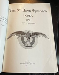 EIGHTH BOMB SQUAD L-NI KOREA JUL-DEC 1952 A-26 NITE INTRUDER WARLOG UNIT HISTORY