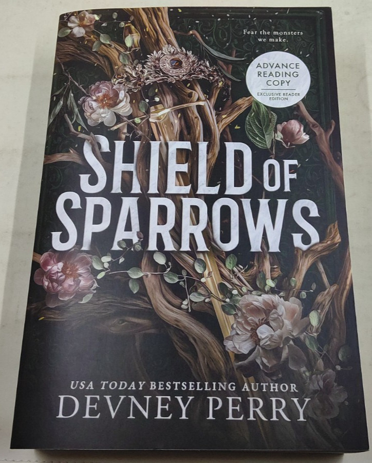 Shield of Sparrows by Devney Perry ARC Uncorrected Proof 5/6/25 PB Paperback
