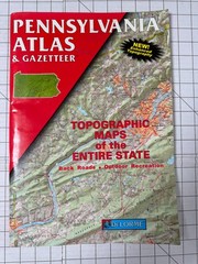 Pennsylvania Atlas & Gazetteer DeLorme Topographic Maps Back Roads Recreation PB