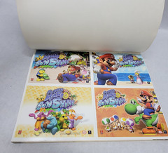 2002 Gamecube Super Mario Sunshine Official Prima Strategy Guide w/ Postcards