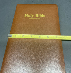 Holy Bible King James Giant Print Brown Bonded Leather Christian Heritage Publ