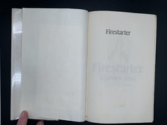 Firestarter Stephen King 1st Edition BCE 1980 Viking Press Hardcover