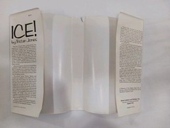 SIGNED Ice! Tristan Jones 1978 HC First Edition 1st Printing Sailing Sail Boat
