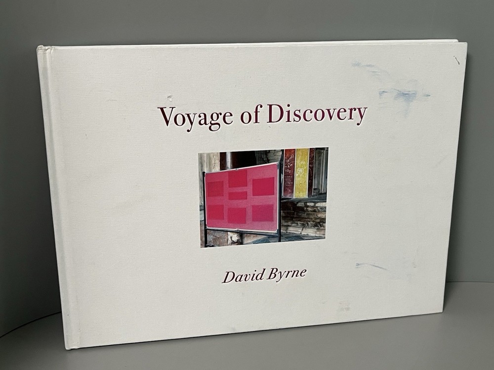 David Byrne – Voyage Of Discovery – Signed Autograph 2025 VIP Art Photo Book