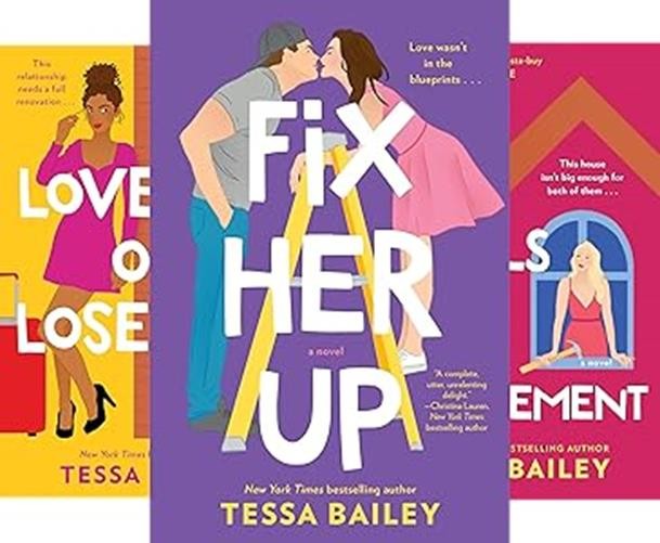 Hot & Hammered Series 3-Book Set by Tessa Bailey – Romance Fiction Paperback