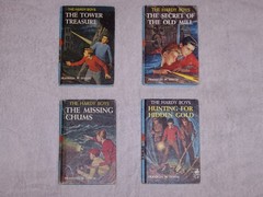 Vintage Hardcover Hardy Boys Books Blue Matte PC HC 1960’s – 1970’s Editions