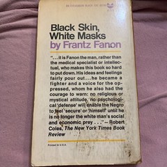 Black Skin, White Masks by Frantz Fanon 1968 Black Cat Ed. 2nd Print Paperback