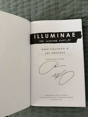 Illuminae Files by Amy Kaufman and Jay Kristoff Broken Binding Signed Edition