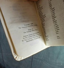 1968 2-KJV Pocket New Testaments Psalms & Proverbs National Bible Press Like New