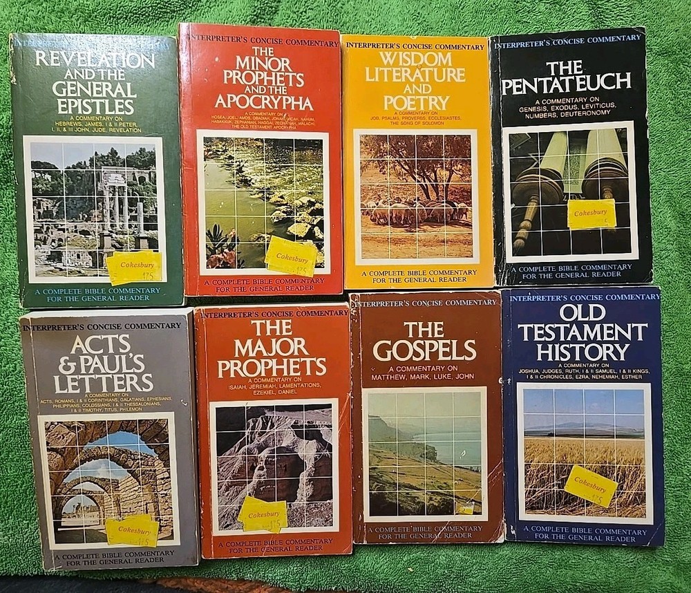 Abingdon ICC COMPLETE BIBLE COMMENTARY General Reader 8 Volume Boxed Set 1983