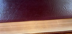 Oxford Scofield Study Bible Crimson Hand Grained Morocco Leather Red Letter 1945