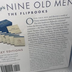Walt Disney’s Nine Old Men Flipbooks Box Set Disney Editions Animation Archive
