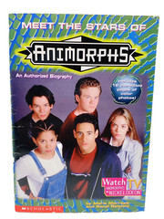 Meet The Stars Of Animorphs PB Paperback Book 1999 First Scholastic Printing