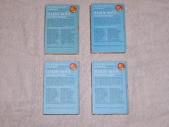 Vintage Hardcover Hardy Boys Books Blue Matte PC HC 1960’s – 1970’s Editions
