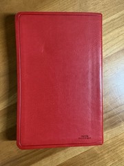 Crossway The Holy Bible ESV English Standard Version Faux Leather Red Cover