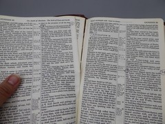 Vintage KJV Holy Bible Cambridge Univ. Press Water Buffalo Calfskin