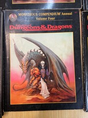 Rare Dungeons and Dragons Materials Including the Monsters Manual