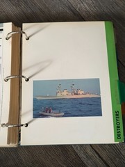 Warships Atlas Editions Binder Military History Naval Ships Destroyers 400 Pages