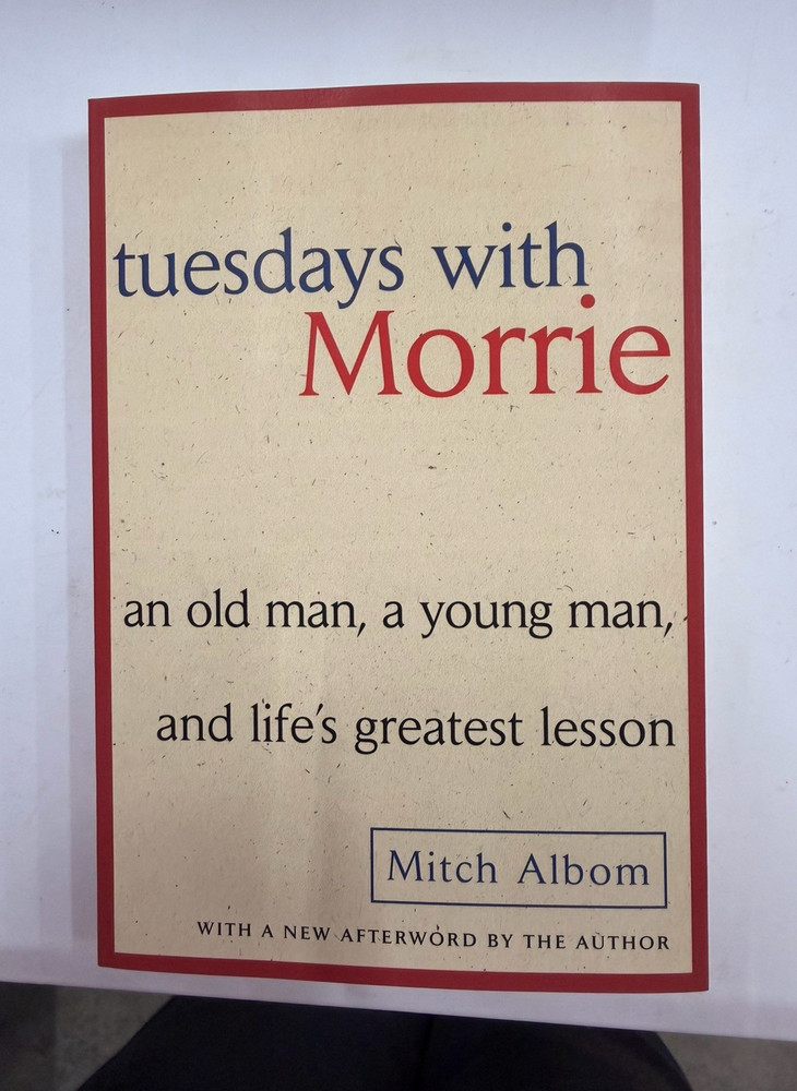 Mitch Albom Tuesdays with Morrie Trade Paperback 25th Anniv Ed 2002