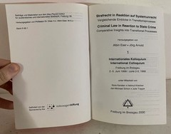 Criminal Law in Reaction to State Crime: Comparative Insights into Transitiona..