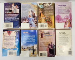 Lot of 8 Harlequin Historical Romance Paperback Books Novels Love Book Lot
